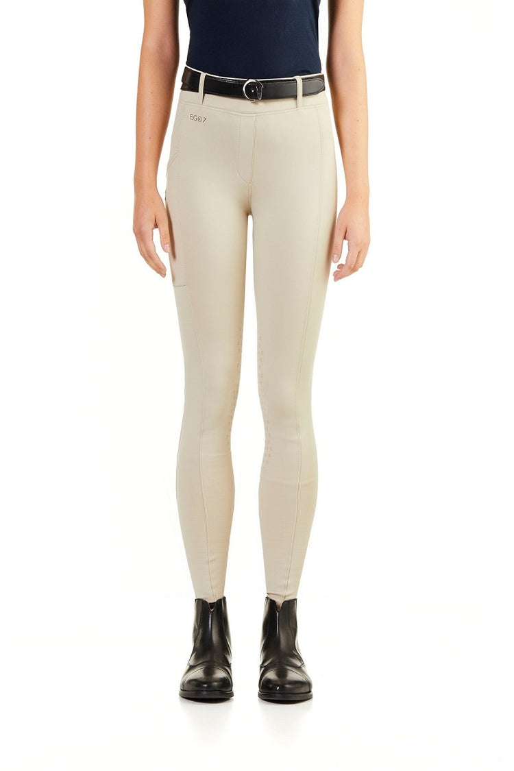 beige equestrian riding leggings