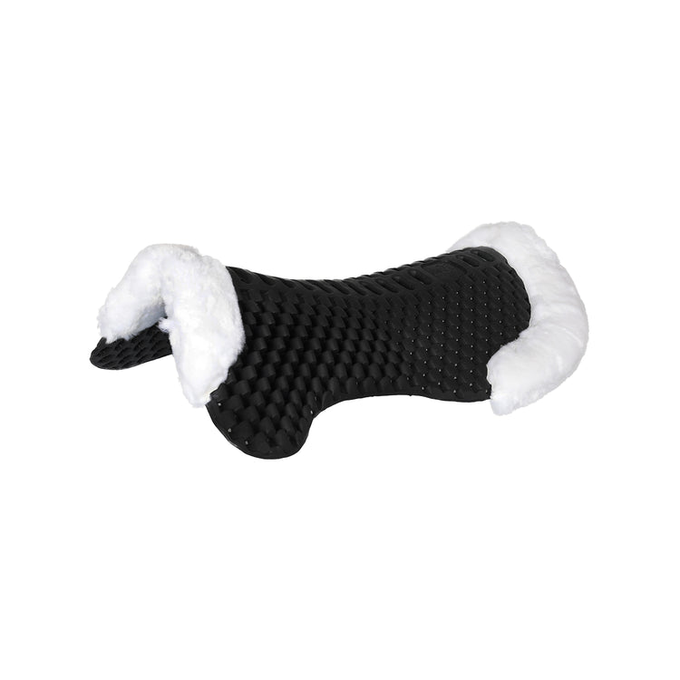 Lightweight front riser with sheepskin edge