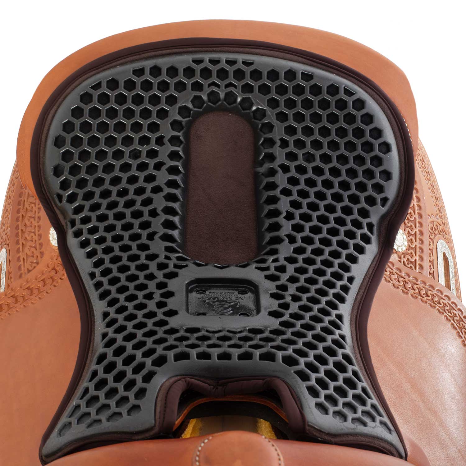 Sheepskin pad for western saddle