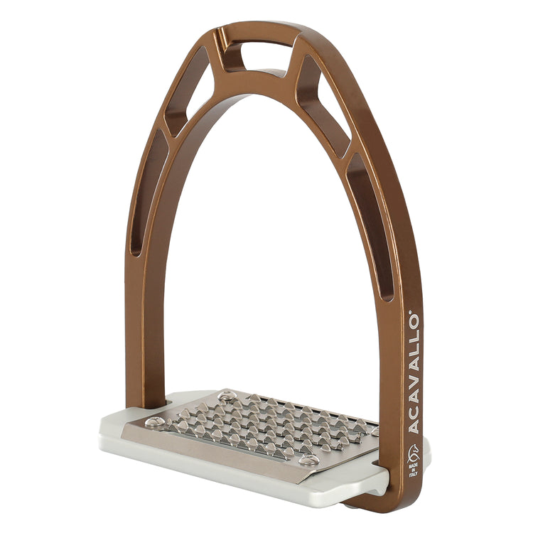 Acavallo Arco AluPro Stirrup Bronze