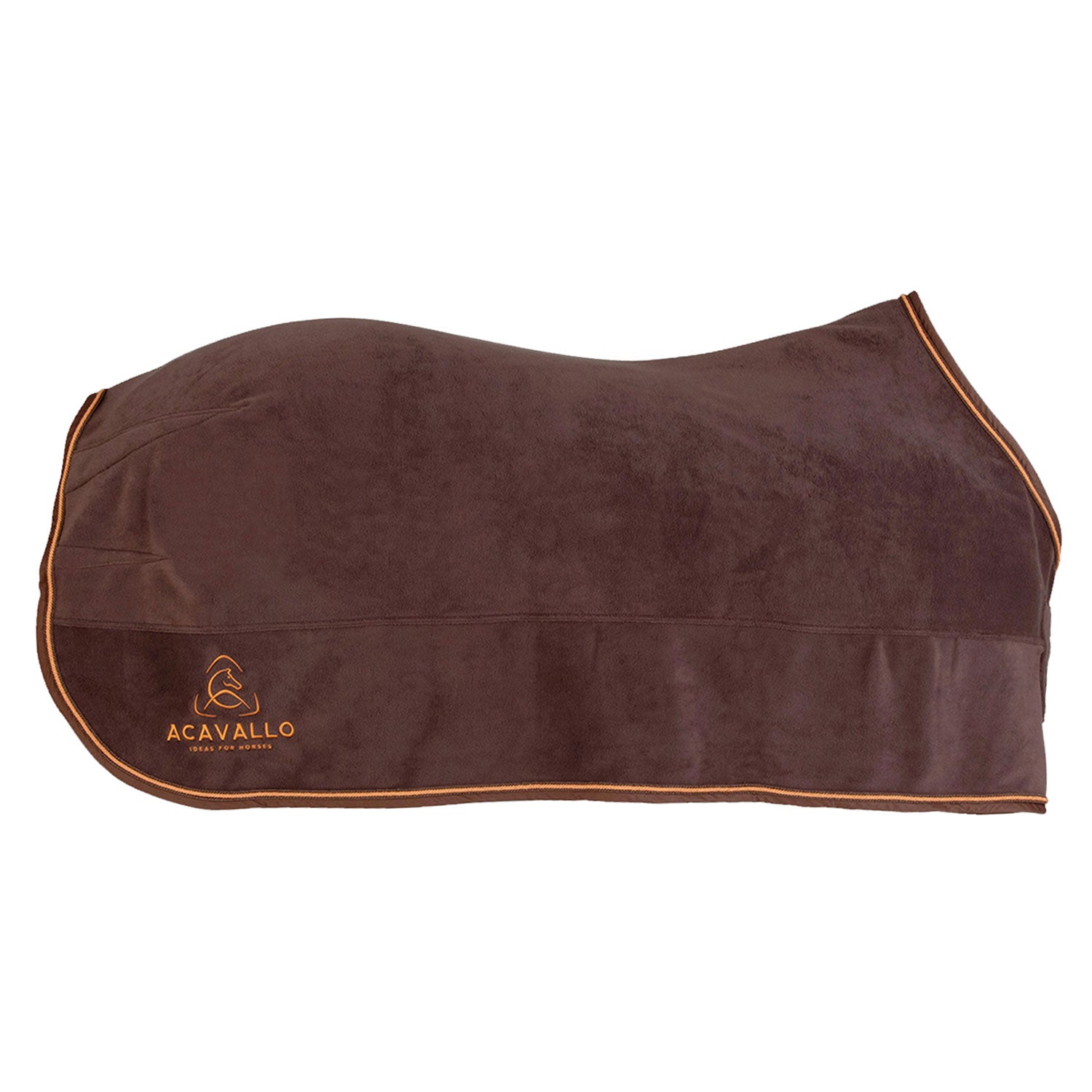 Winter fleece cooler rug for horses