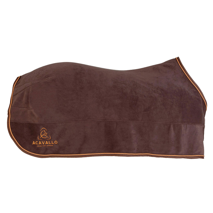 Winter fleece cooler rug for horses