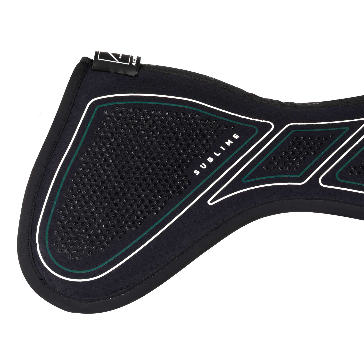Acavallo Sublime half pad for pressure relief and comfort black