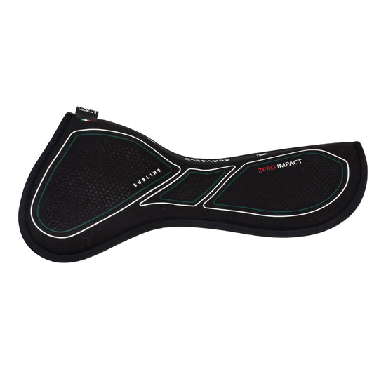 Saddle correction pad for balance and comfort black