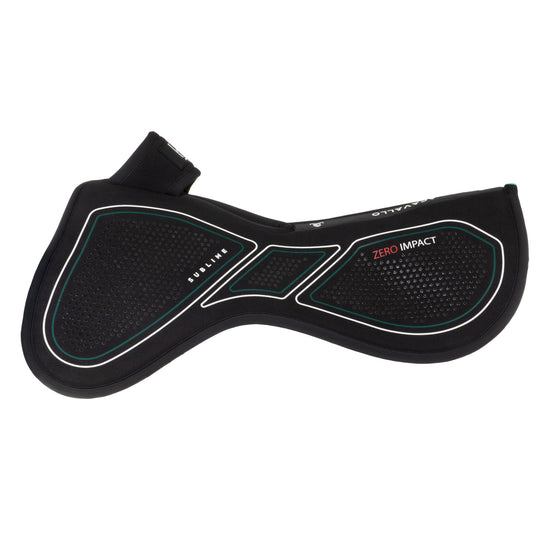 Acavallo withers-free saddle pad for pressure relief black