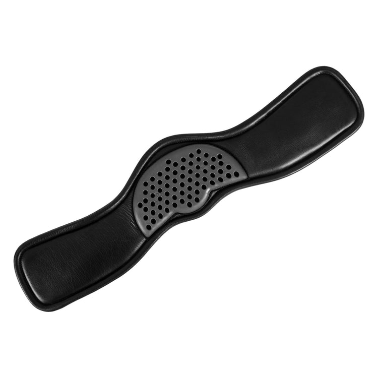 Leather dressage girth with gel insert