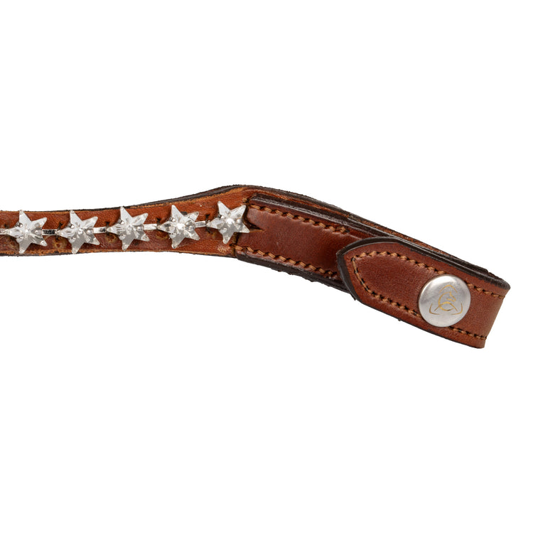 BROWBAND CALFSKIN & STARRY CRYSTALS