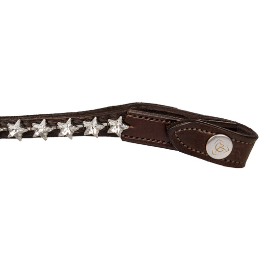 browband with crystals
