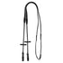 Acavallo rolled leather rubber reins