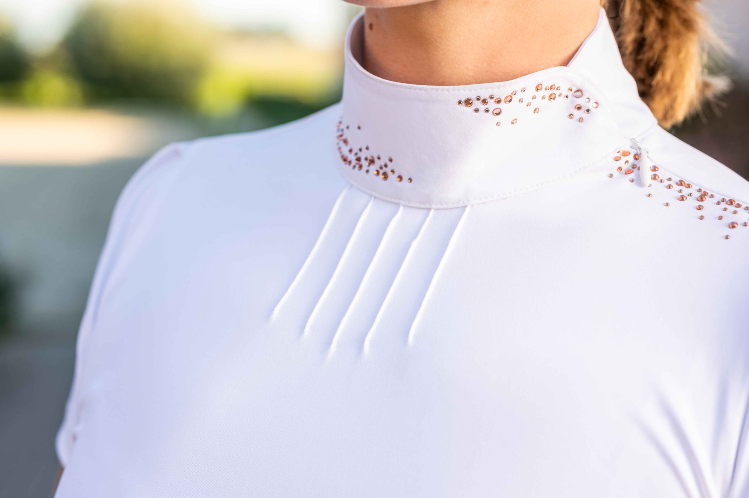 Show shirt with Rose Gold
