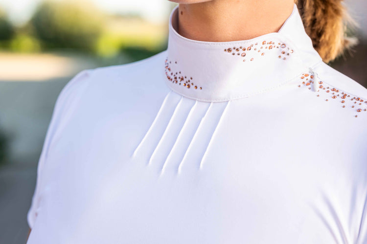 Show shirt with Rose Gold