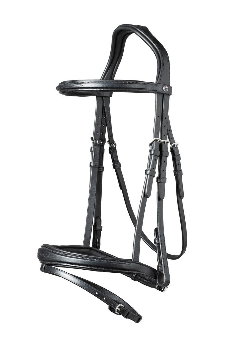Trust equestrian bridle English noseband