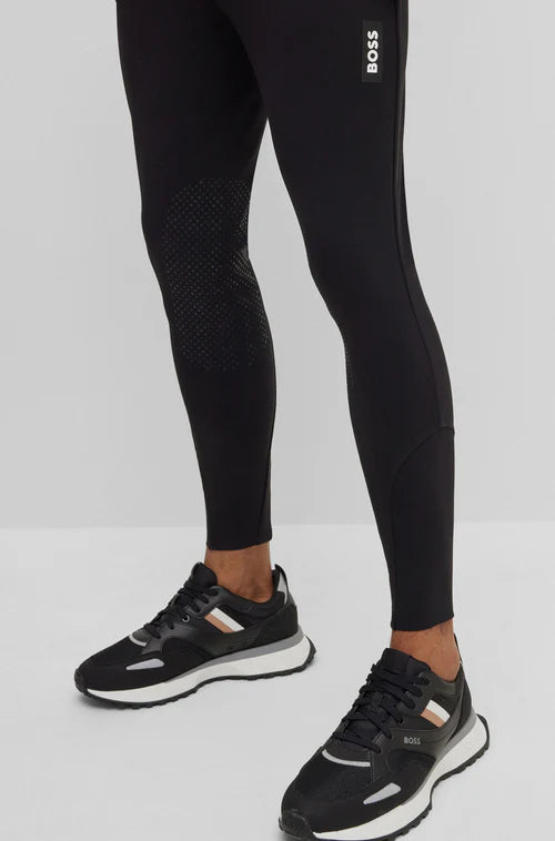 Pantalones de montar negros hombre Boss