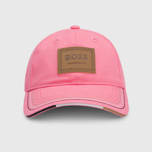 Pink Hugo Boss Equestrian Cap