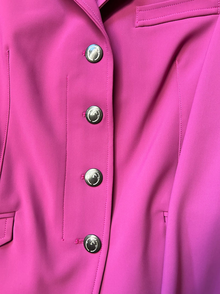 Bright pink ladies show jumping jacket