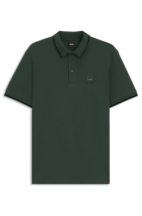 BOSS Equestrian Men Polo in Green