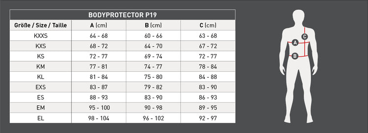 Vista posterior del Protector Corporal resaltando las correas ajustables para un ajuste personalizado en indumentaria ecuestre