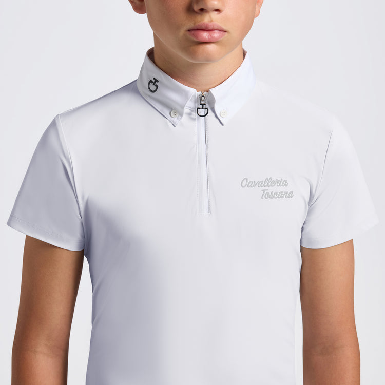 Boys short sleeve competition shirt