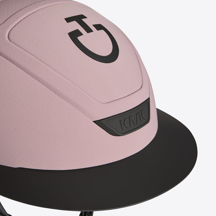 Pink CT riding helmet