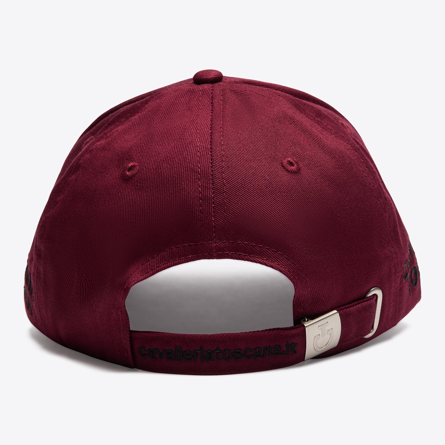 Maroon baseball cap from Cavalleria Toscana