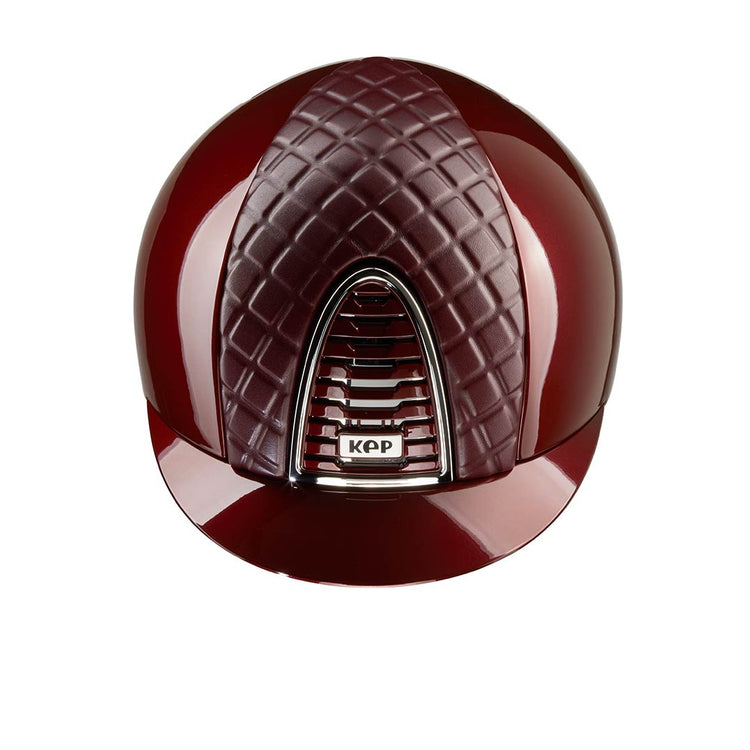 Bordeaux equestrian helmet luxury