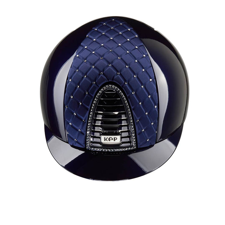 Horse riding helmet with Swarovski crystals