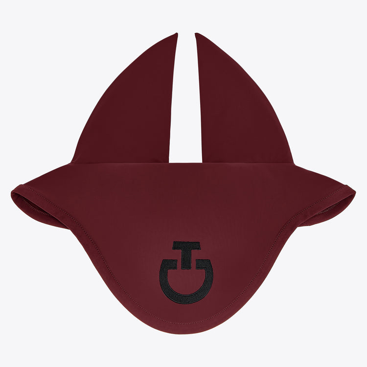 CT Burgundy Ear Bonnet