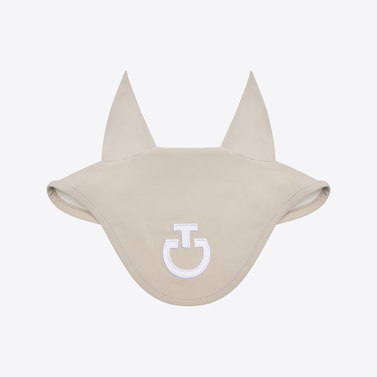 Cavalleria Toscana Fly Bonnet Beige White Logo
