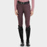Burgundy colored womens riding breeches