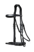 Leather rope noseband bridle