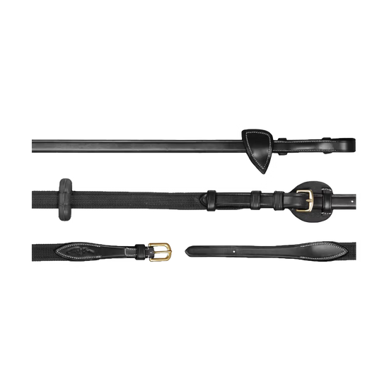 5/8 Ajustable Reins with Dy&