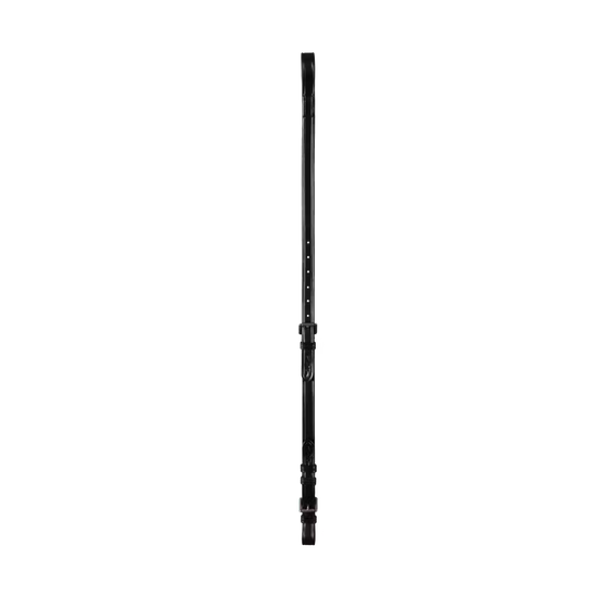 Leather standing martingale attachment in black
