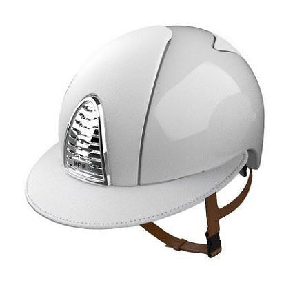 White Polo helmet