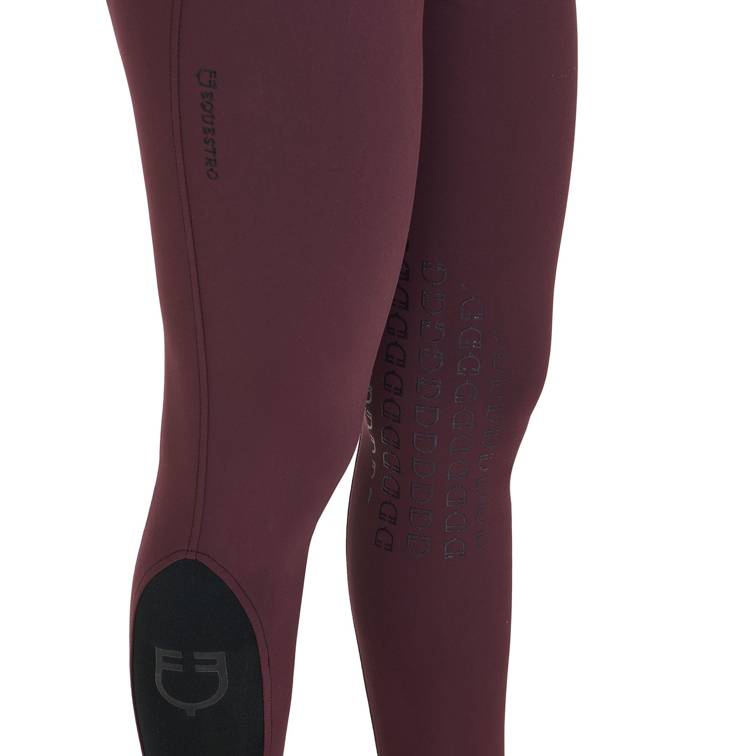 Burgundy ladies riding pants