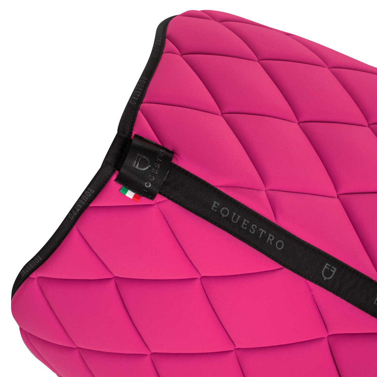 Pink saddle blanket for pony