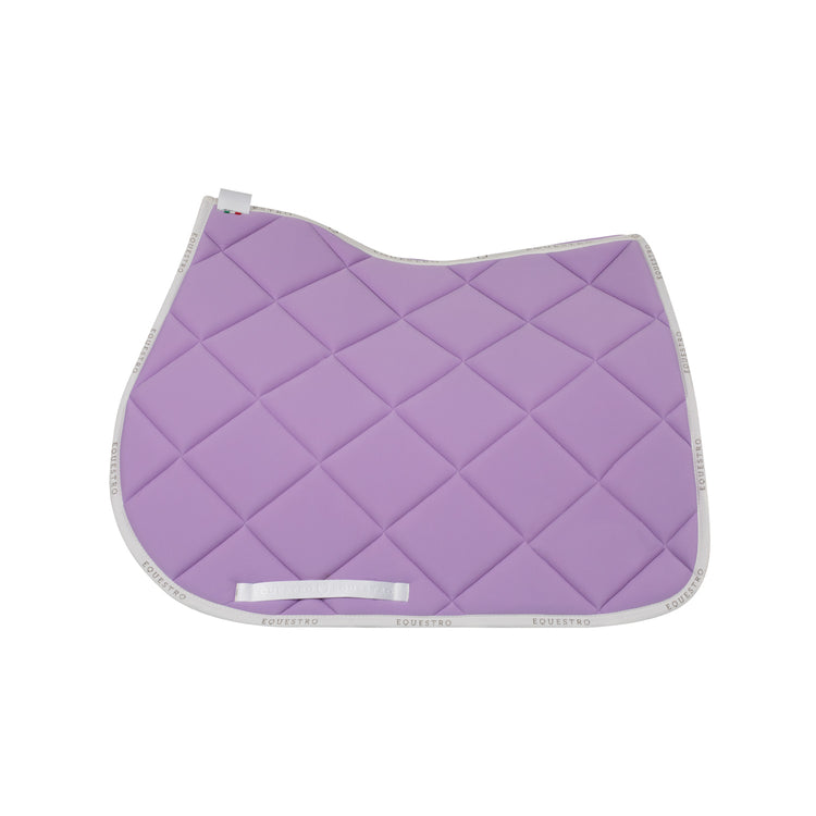 Purple saddle cloth for horses