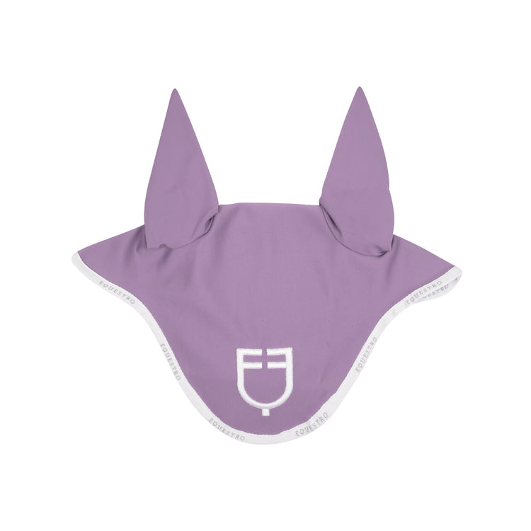 Light purple ear bonnet for horses