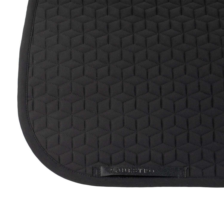 Equestro dressage saddle pad with honeycomb ventilation pattern