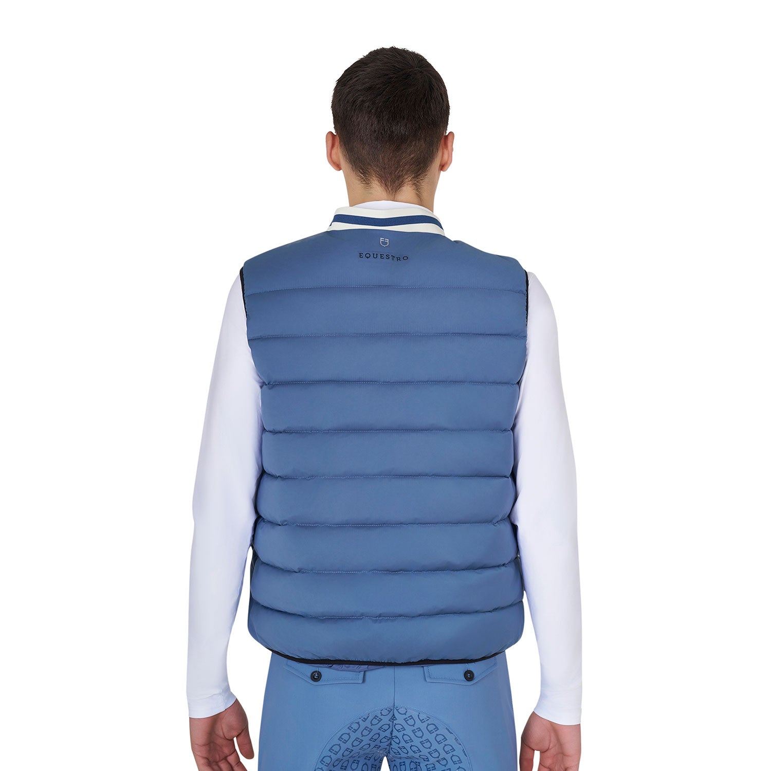breathable men’s riding vest for training and stable work bering sea