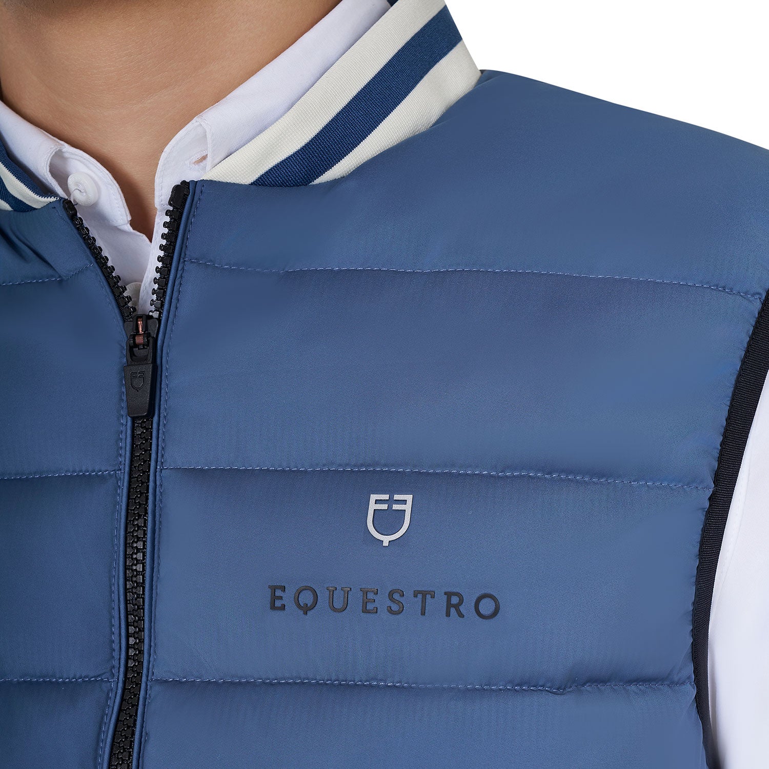 Equestro breathable padded riding gilet for men