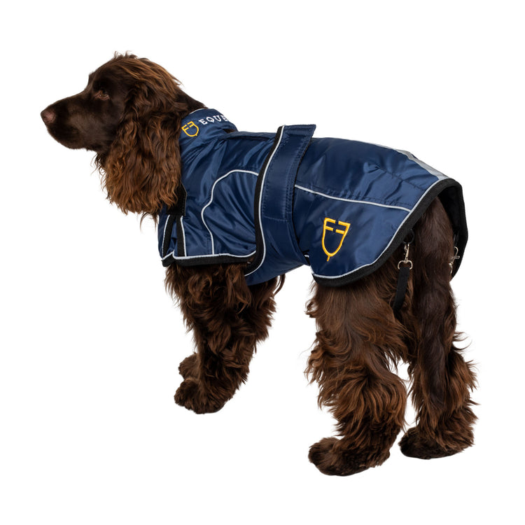 Dog coat with reflection