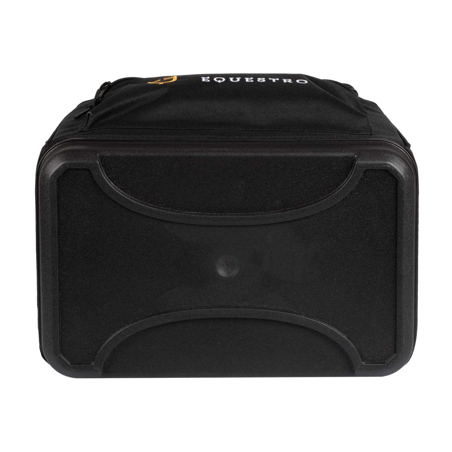 Grooming bag with hard bottom