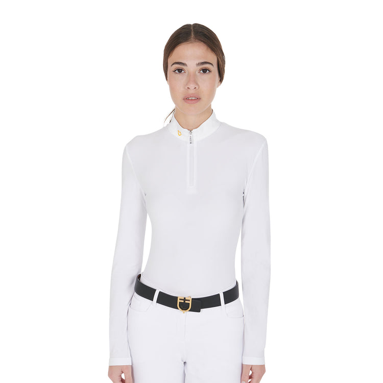 equestrian fleece show shirt