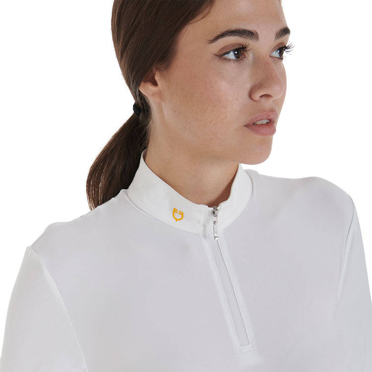 equestrian ladies warm show shirt