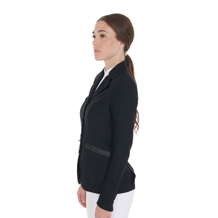 Equestro perforated competition jacket