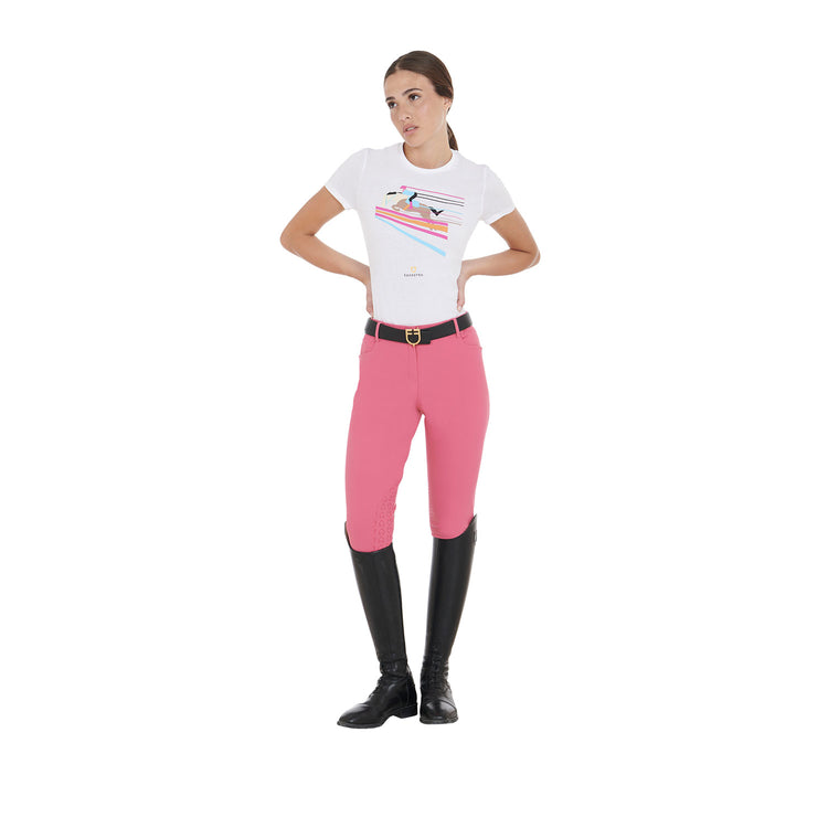 ladies equestrian show jumping t-shirt