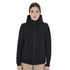Breathable down jacket for cold weather horse riding black