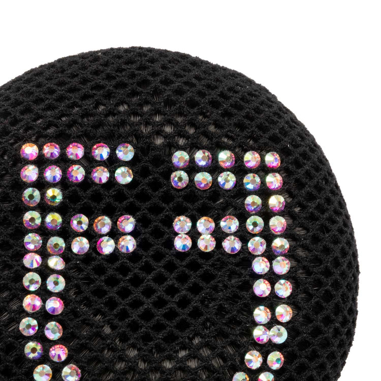 Adjustable Hair Net with Rhinestones