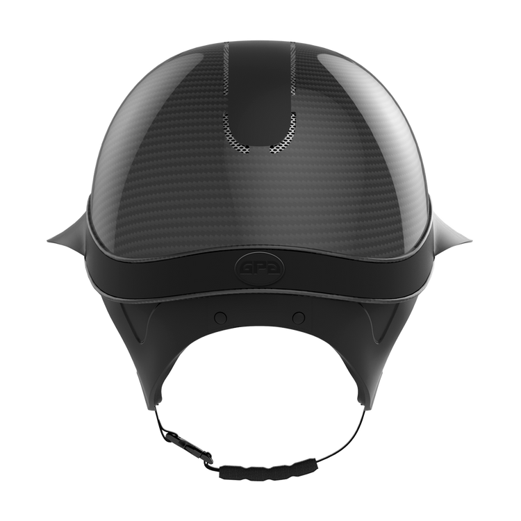 Carbon equestrian helmet
