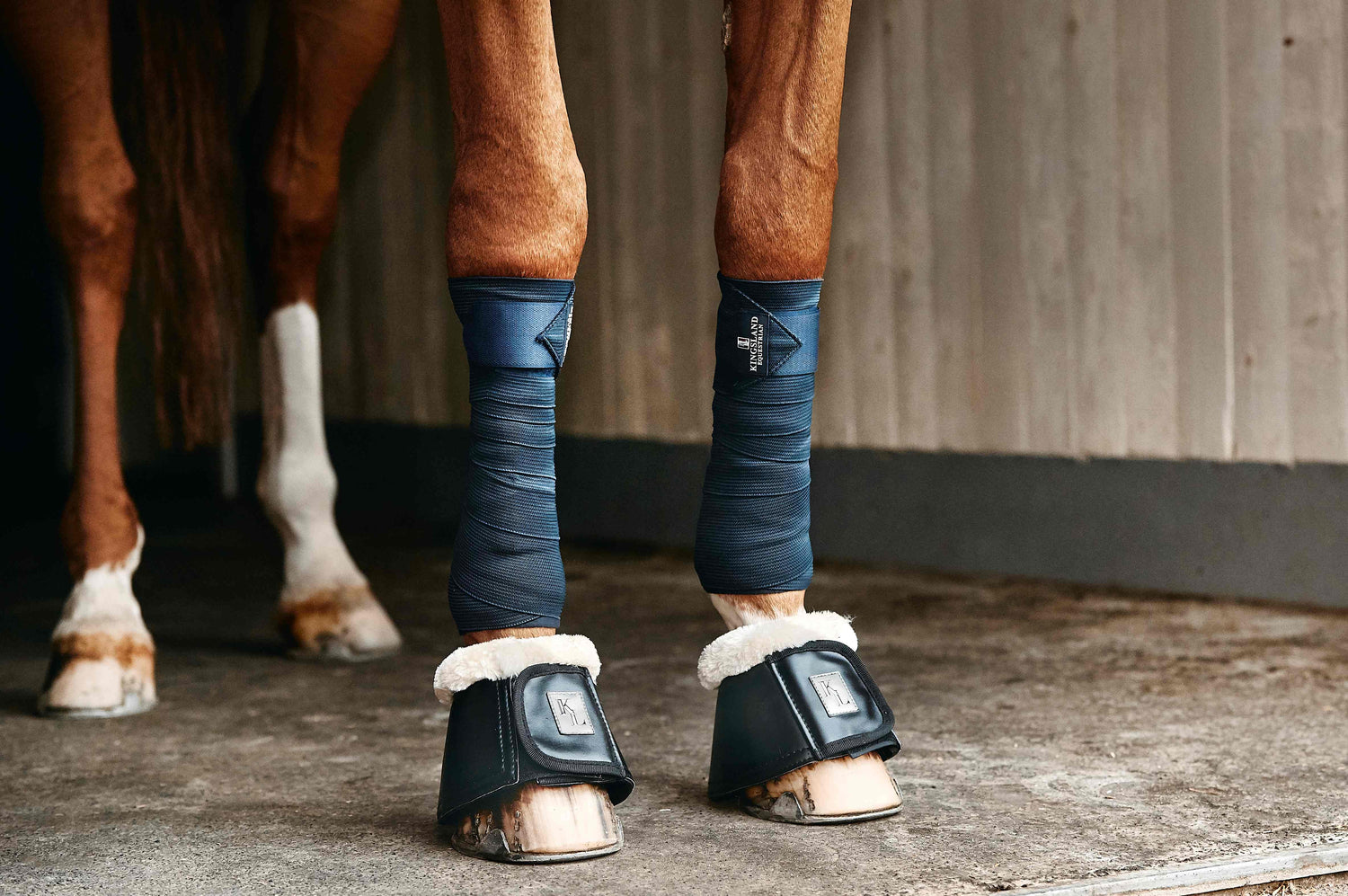 fleece and elastic bandages